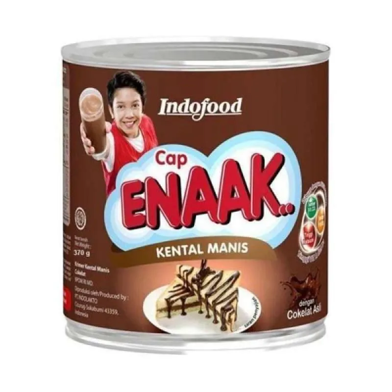 1 DUS ISI 48 CAP ENAK KENTAL MANIS COKLAT KLG 370g