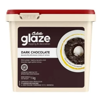 Dark Coklat Glaze Colatta 1kg / Topping Donut 1kg