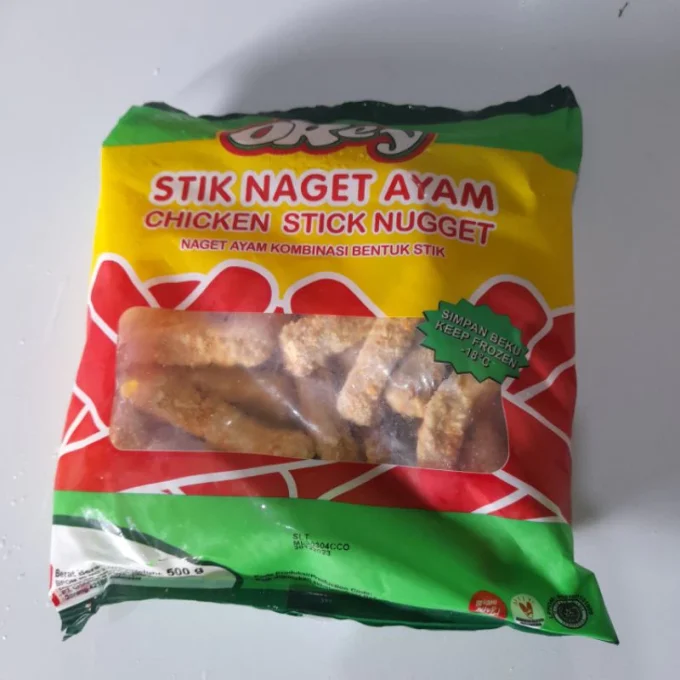 Okey Naget Ayam STICK 500 GRAM | NUGGET AYAM ENAK MURAH