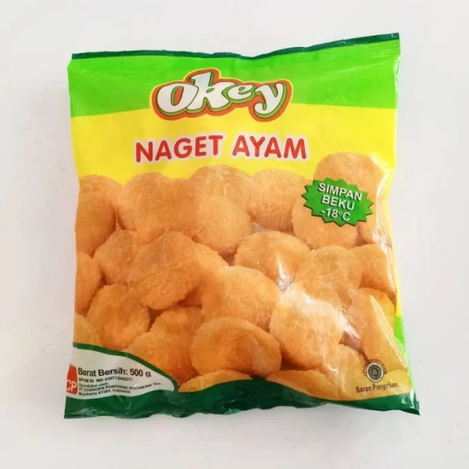 Okey Naget Ayam 500 GRAM | BENTUK ORIGINAL | NUGGET MURAH