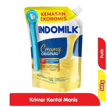 1 DUS ISI 24 INDOMILK KENTAL MANIS PUTIH PCH 545g