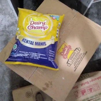 1 DUS ISI 8 DAIRY CHAMP KRIMER KENTAL MANIS PUTIH PCK 2.5kg