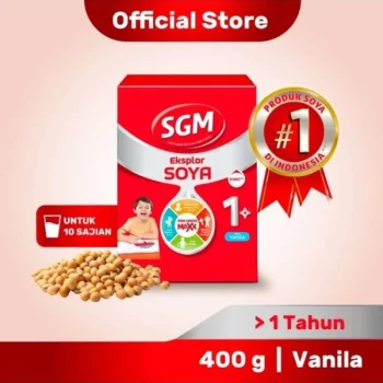 1 DUS ISI 24 SGM SOYA 1+ EKSPLOR PRO-GRESSMAXX VANILLA BOX 400g