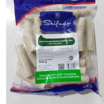 SHIFUDO TOPPOKI NORI FISH STIK IKAN OLAHAN RUMPUT LAUT FROZEN FOOD JAMBI