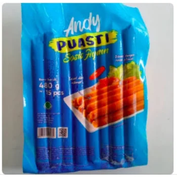 Andy Sosis Ayam 480g (isi 15 pcs)