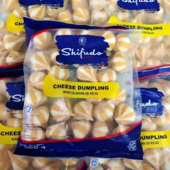SHIFUDO DUMPLING KEJU CHEESE FROZEN FOOD JAMBI CEMILAN JAJANAN