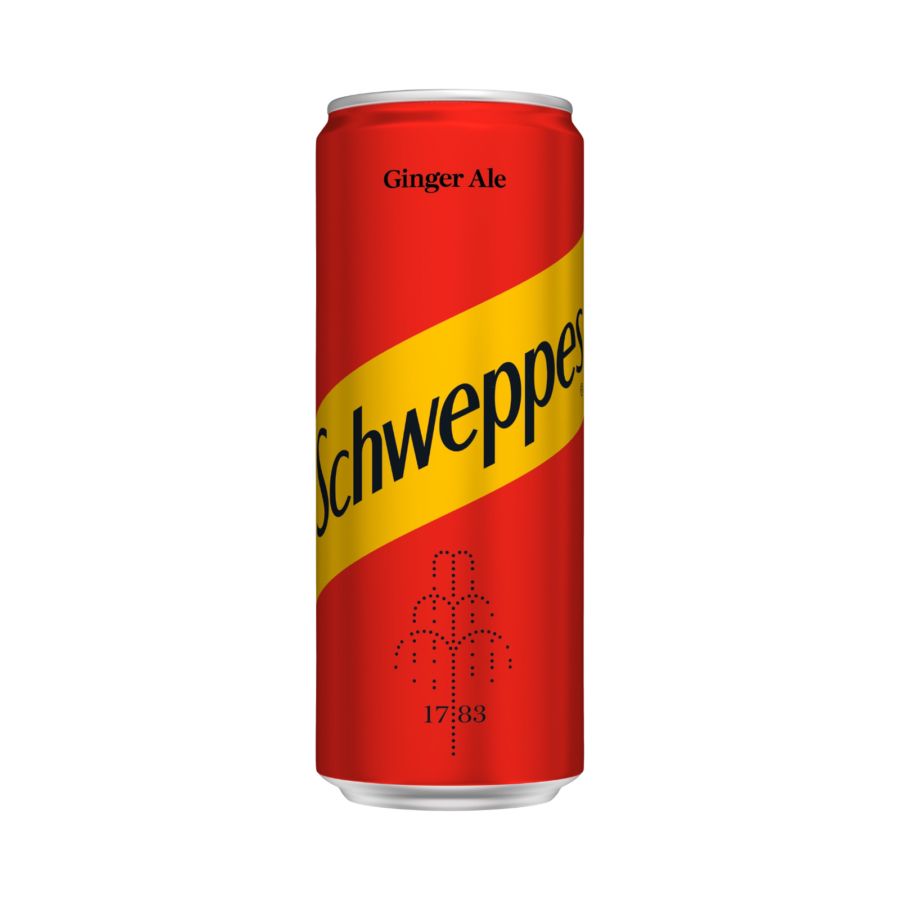 Schweppes Ginger Ale CAN 250ml 1 Schweppes Ginger Ale CAN 250ml