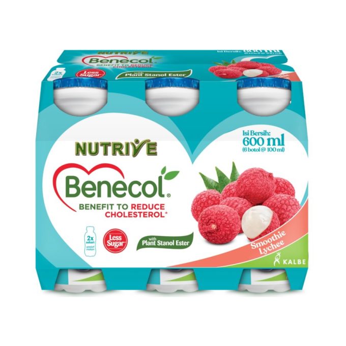 Nutrive Benecol Lychee Multipack 100ml 6bottles