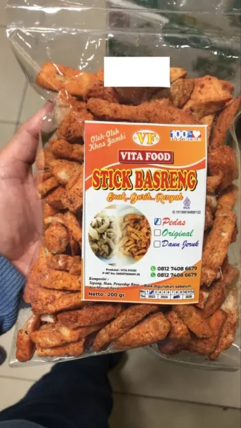 Stick Basreng Pedas/Original 200 g