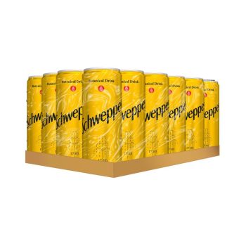 Schweppes Botanical Tonic Water Can Dus 250ml 24pcs