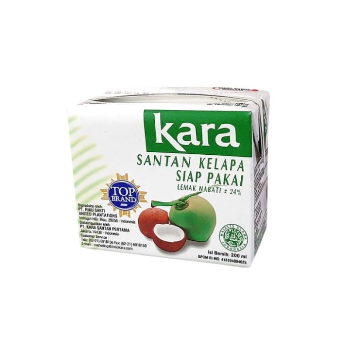 Kara 200 ml | Santan Siap Pakai | Krim Kelapa