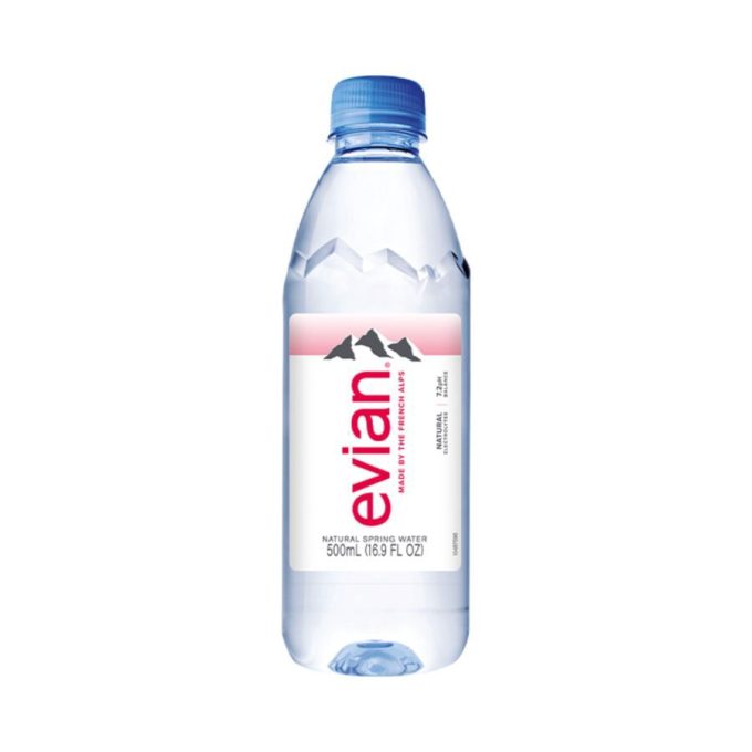 Evian Natural Mineral Water PET 500ml