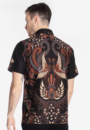 Hadinata Batik Pria Kemeja Pendek Adelio