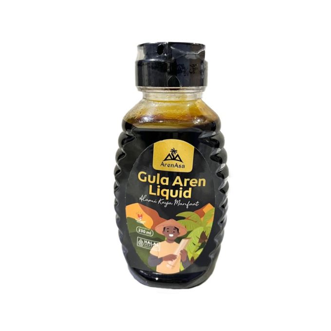 Arenasa Gula Aren Cair 220ml - Gula Aren Alami untuk Minuman & Masakan