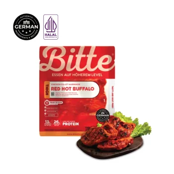 Chicken Thighs Fillet Marinade Red Hot Bitte/Paha Ayam
