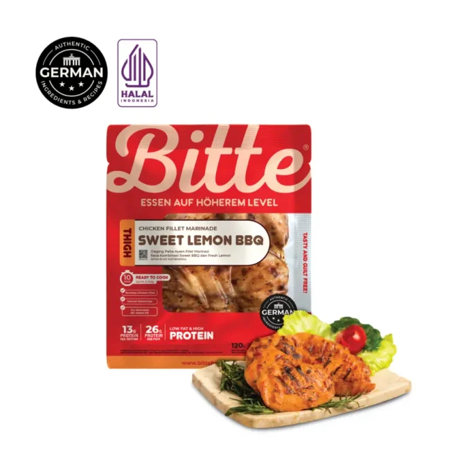 Chicken Thighs Fillet Marinade Sweet Lemon BBQ Bitte/Paha Ayam