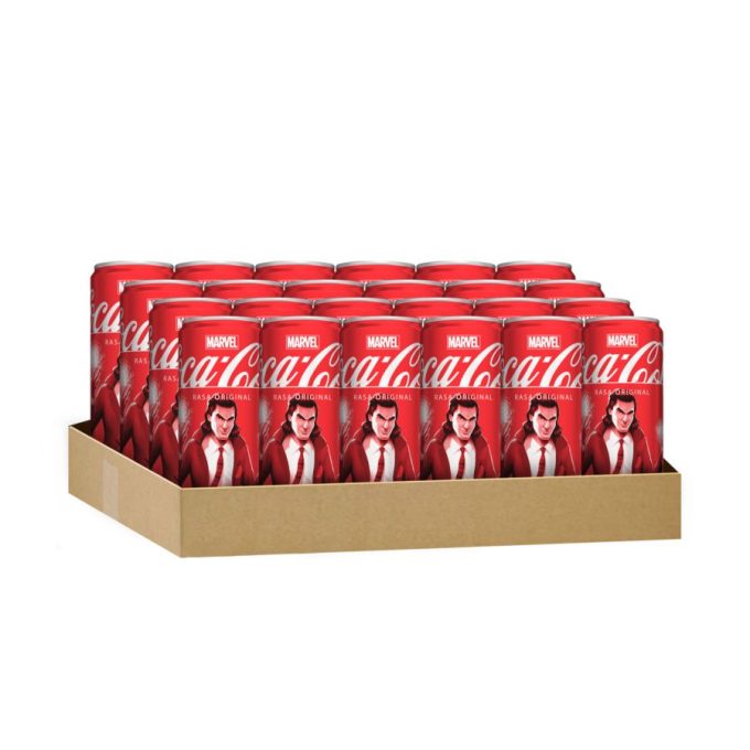 Coca-Cola Minuman Soda Can Dus 250ml 24pcs