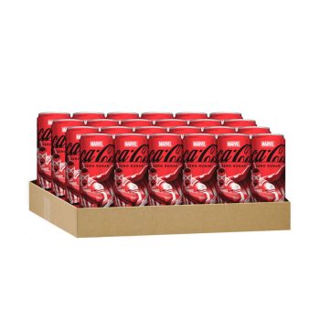 Coca-Cola Zero Minuman Soda Can Dus 250ml 24pcs