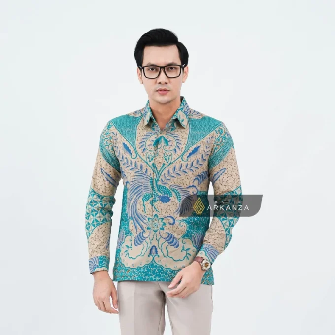 Kemeja Batik Slimfit Motif Wiradwipa