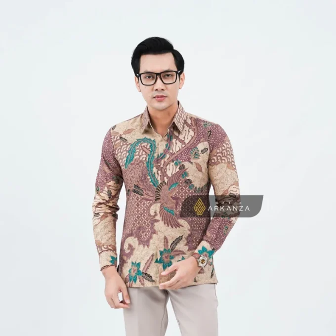 Kemeja Batik Slimfit Motif Hastina