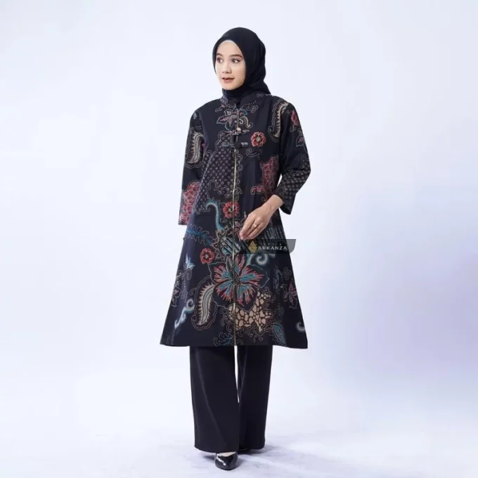 Tunik Batik Motif Wijaya Brata