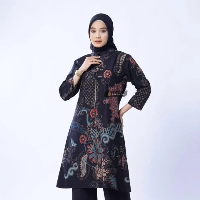 Tunik Batik Motif Wijaya Brata