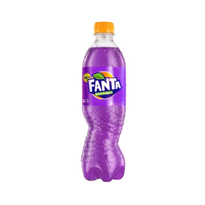 Fanta Grape Minuman Soda Botol 390ml