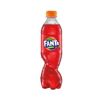 Fanta Strawberry Minuman Soda Botol 390ml