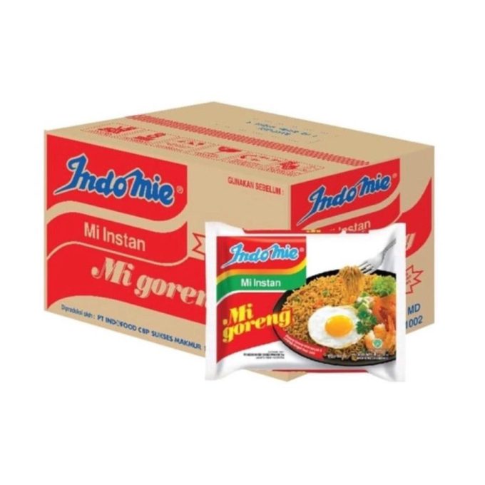 Mi goreng yang lezat dan nikmat, terbuat dari bahan berkualitas dan rempah rempah terbaik. (1 dus isi 40 pcs) *PENTING!! Pengajuan komplain harap dilengkapi dengan video unboxing barang dan menyertakan label pada kemasan dalam bentuk utuh. Apabila tidak menyertakan video paket dan label maka komplain tidak dapat kami proses. BPOM: MD 231509041002 Halal MUI: 00090000300799