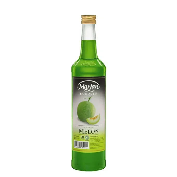 Sirup Marjan Boudoin Melon terbuat dari konsentrat buah melon pilihan dan berkualitas. Marjan Boudoin Sirup Melon 460ml