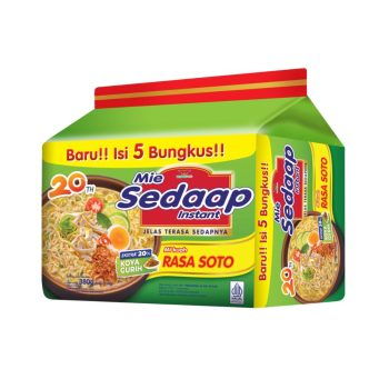 Mie Sedaap Soto merupakan mie instan dengan rasa soto segar berpadu serbuk gurih renyah. Diproduksi dan diproses secara higienis di bawah pengawasan ketat dari para ahli, Mie Sedaap Mie Soto juga diperkaya 7 vitamin. Tekstur mienya yang lebih kenyal dan tidak cepat lunak. *PENTING!! Sangat disarankan bagi pembeli/penerima untuk merekam video saat pembukaan paket, Karena video ini diperlukan sebagai bukti saat Ada keluhan mengenai pesanan anda. Tanpa adanya bukti video ini, akan sangat sulit untuk Kami bisa memperoses keluhan/permintaan anda