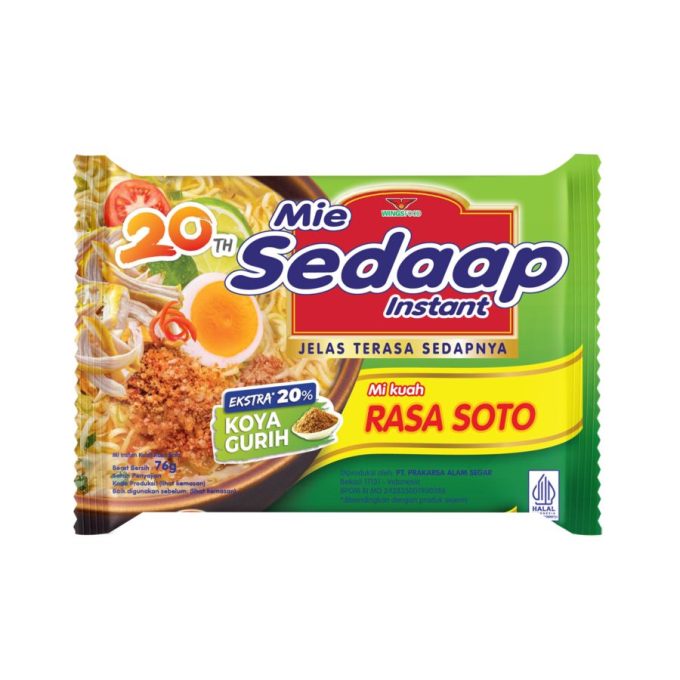 Mie Sedaap Soto/Mie Instan 75gram