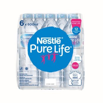 Nestle Pure Life Air Mineral Multipack 600ml 6bottles