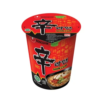 Nongshim Shin Ramyun Spicy Mushroom Cup Noodle 72gram