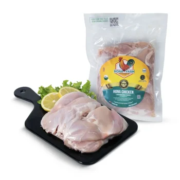 Paha Ayam Boneless Fillet Organik Probiotik 500gr Hona Farm