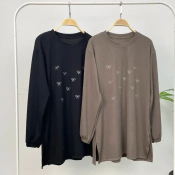 Atasan Wanita Layra Ribbon Waffle Top | Manik Casual Viral