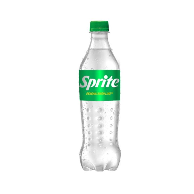 Sprite Minuman Soda Botol 390ml