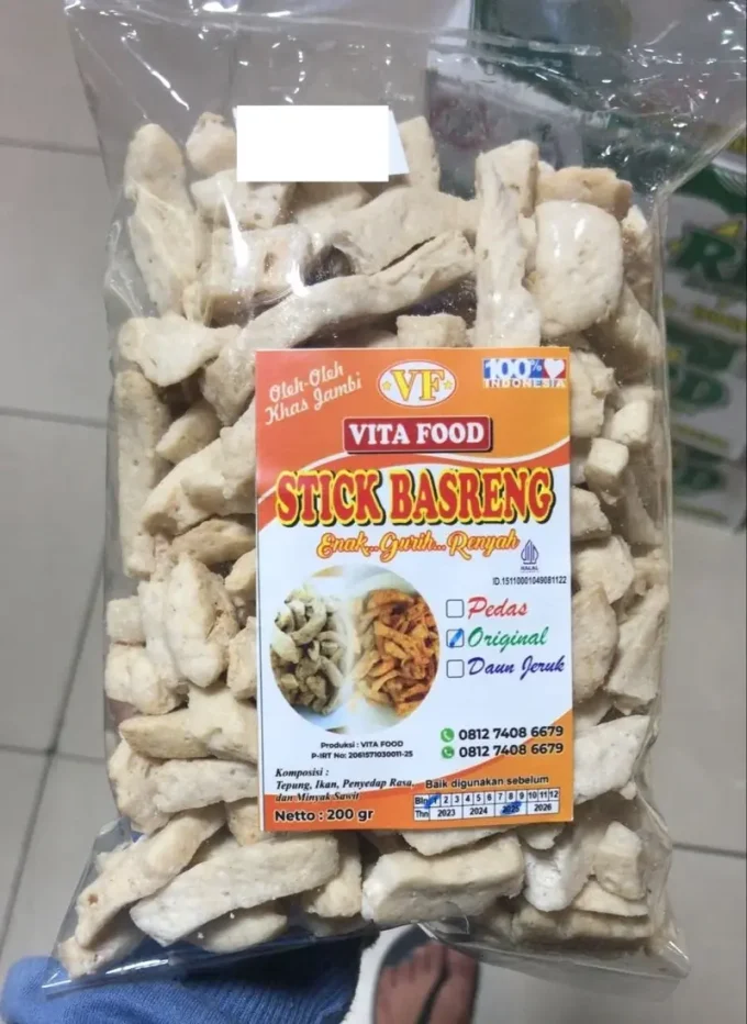 Stick Basreng Pedas/Original 200 g