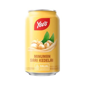 Minuman sari kedelai siap minum dari Yeo's ini hadir untuk membantu menjaga kesehatan tubuh sekaligus memenuhi kebutuhan protein harian terutama bagi orang yang alergi terhadap susu sapi. Terbuat dari ekstrak kacang kedelai pilihan yang diolah secara modern dan higeines agar menghasilkan minuman sari kedelai berkualitas. Tersedia dalam kemasan kaleng 300ml yang praktis dibawa dan dikonsumsi kapan dan di mana saja.