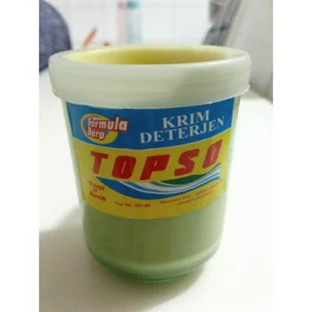 Sabun Cream Gelas Topso Pencuci Baju dan Pembersih Piring 450gr Sabun Colek Gelas / Sabun Colek Cup