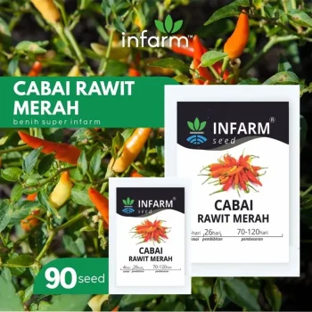 Benih Cabe Rawit Merah Bibit Biji Super Cabai Cabe Rawit - INFARM