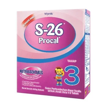 S-26 PROCAL 400 GR POUCH SUSU FORMULA USIA 1-3 TAHUN