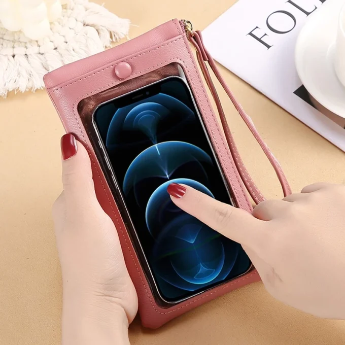 Dompet Pouch Hp dan Uang Touchscreen Model Import Korea Terbaru
