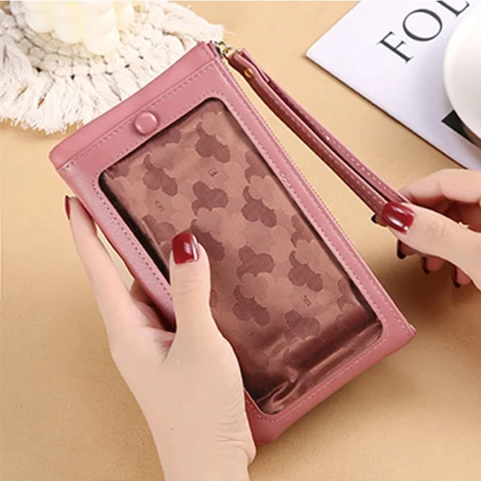 Dompet Pouch Hp dan Uang Touchscreen Model Import Korea Terbaru