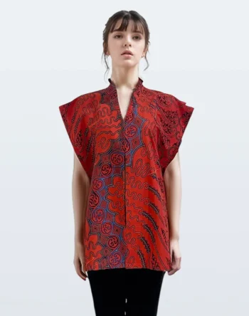 Outer Batik Danar Hadi Lengko Manggar – Merah