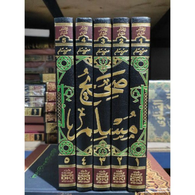 SHOHIH MUSLIM 5 Jilid KERTAS PUTIH ORI CETAKAN DKI BAIRUT Darul Kutub Al-Ilmiyah