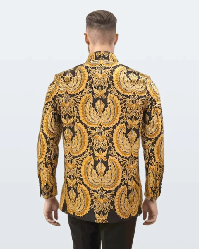 Kemeja Batik Lengan Panjang Gurdo Wijaya – Sogan