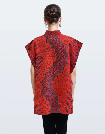 Outer Batik Danar Hadi Lengko Manggar – Merah