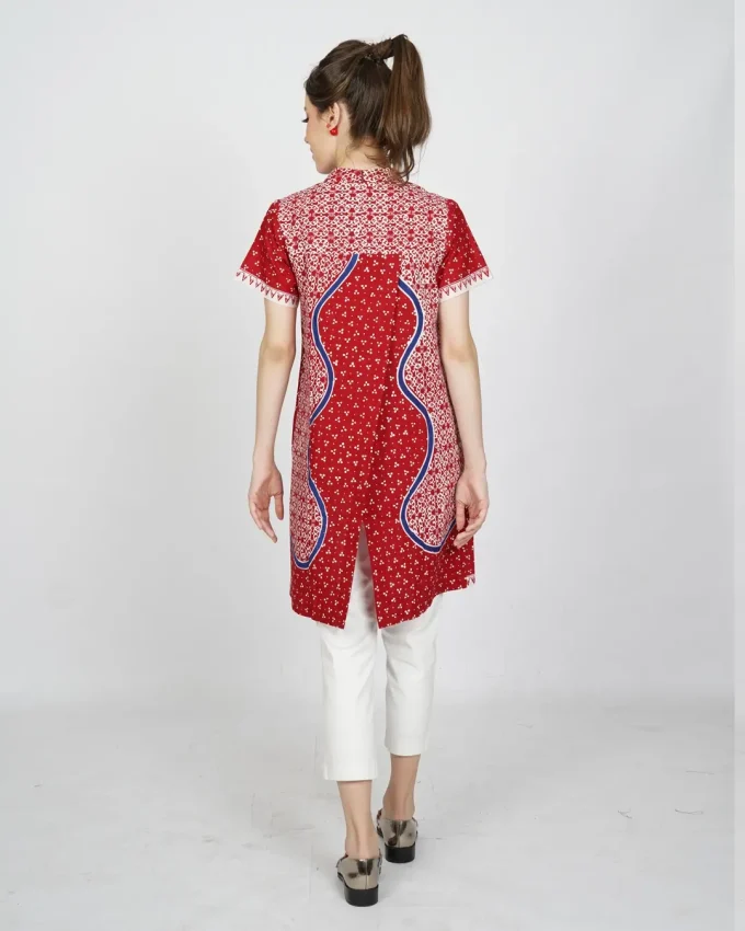 Days Blouse Ethnic – PE Tunik Red