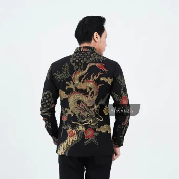 Kemeja Batik Slimfit Motif Antaboga
